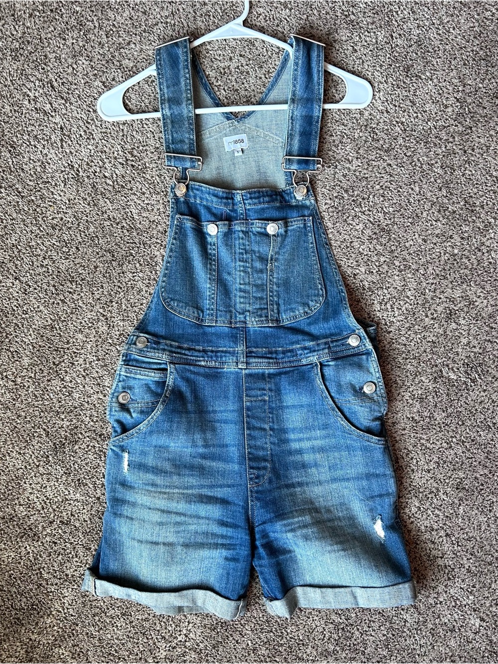 Women’s Denim Overall Shorts Shortalls